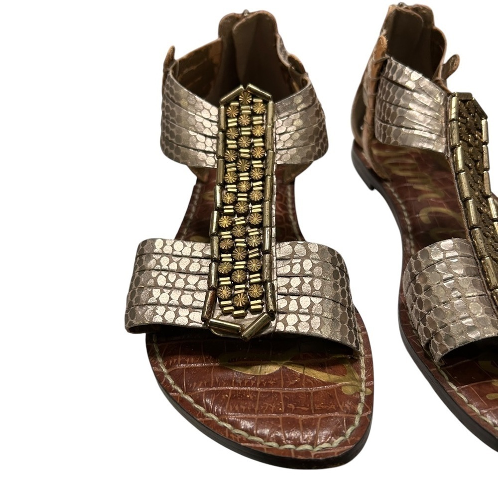Sam Edelman Gatsby Leather Gladiator Sandals - Picture 8 of 11